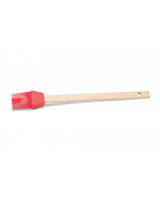 Pensula pentru patiserie, cu peri din silicon rosu,  27 cm - PATISSE